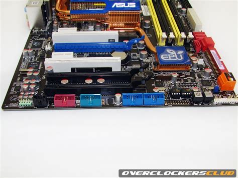 Closer The Motherboard Asus P5q Deluxe Review Page 3