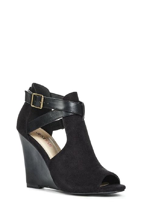 Fb Black Wedge Open Toe In Size 85m Click Image To Review More