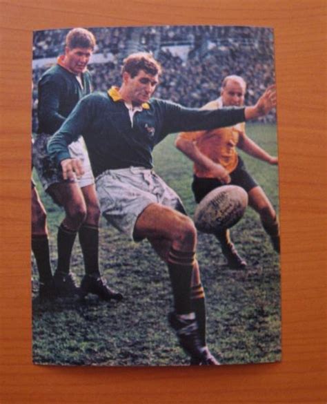 Rugby Gloss Photo Of Former Springbok Rugby Player Piet Uys Was Sold