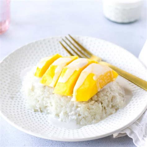 Thai Sweet Sticky Rice With Mango Thai Caliente Dessert Recipes