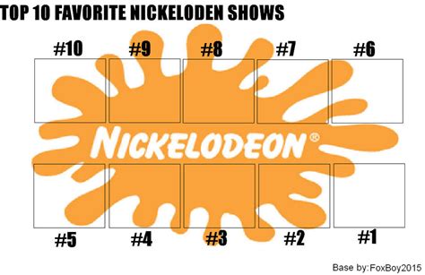 My Top 10 Favorite Nickelodeon Shows By Towers Of Obscure On Deviantart