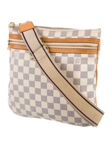 Louis Vuitton Damier Azur Pochette Bosphore Crossbody Bag Handbags