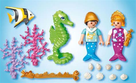 Любимые игрушки Игровой набор Playmobil Принц и принцесса русалки
