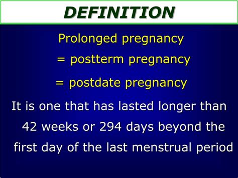 Ppt Postterm Pregnancy Powerpoint Presentation Free Download Id172101