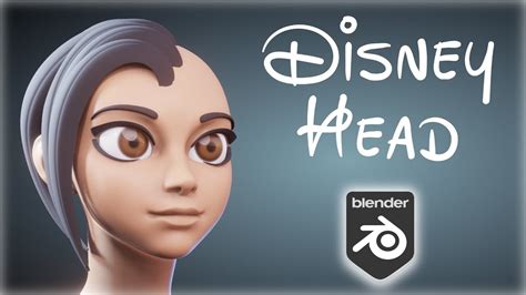 Blender Sculpting Cartoon Stylized Disney Style Head Youtube