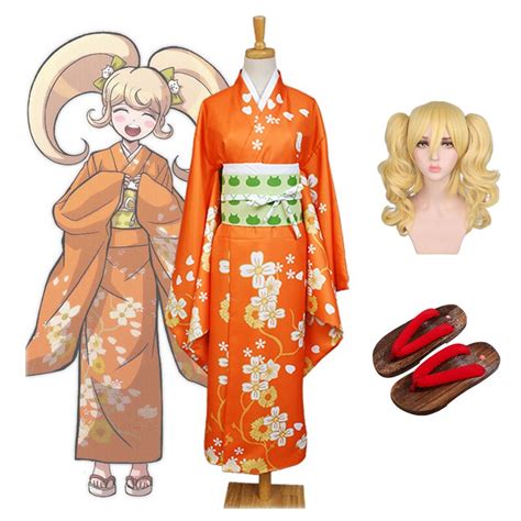 2020 Super Danganronpa 2 Cosplay Costume Hiyoko Saionji Kimono Costume