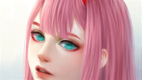 Darling In The Franxx Pink Hair Green Eyes Zero Two Hd Anime Wallpapers