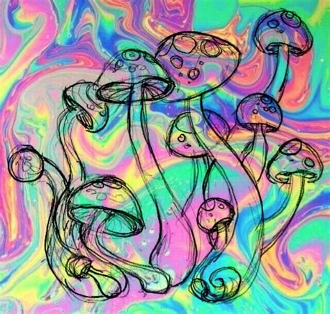 Trippy Art Psychedelic Mushroom Psychadelic Art Psychedelic Drawings