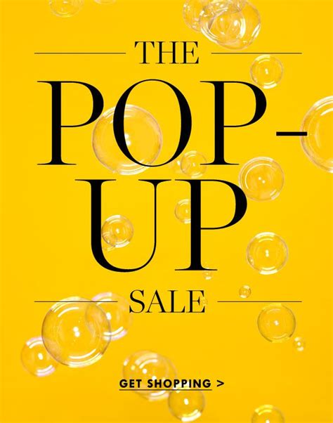 J Crew Pop Up Sale Email Design Inspiration Pop Up Market Pop Up