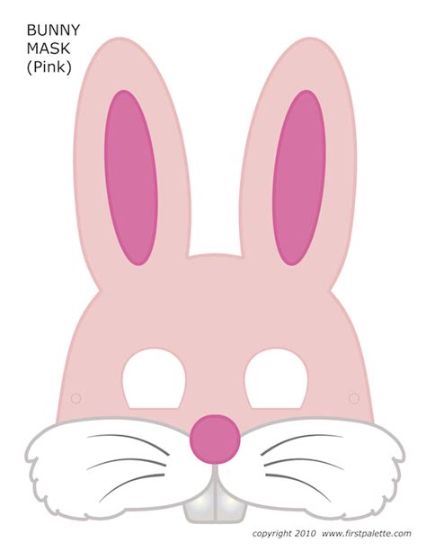 Image result for bunny face template easter easter bunny. Printable Halloween Masks | Paskalya elişleri ...
