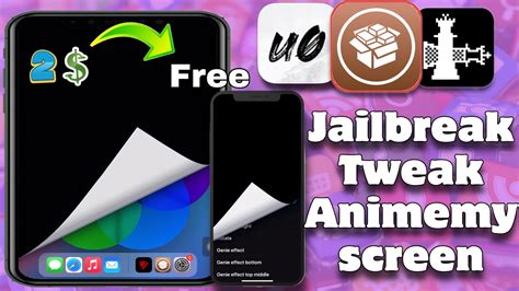 Jailbreak Tweak Animemyscreen Pro Unc0ver Checkra1n Iphone Ipad Ios
