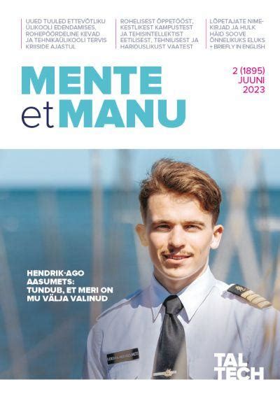 Ajakiri Mente Et Manu