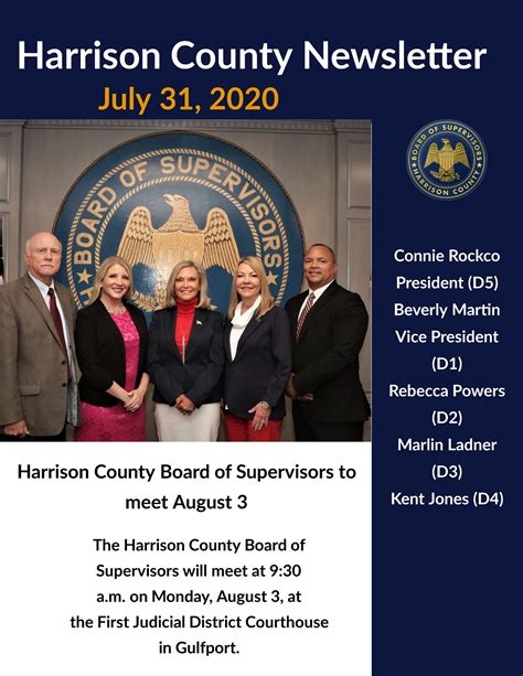 The Harrison County Harrison County Board Of Supervisors Facebook