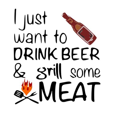 Svg Fathers Day Drink Beer And Grill Meat Bbq Beer Etsy
