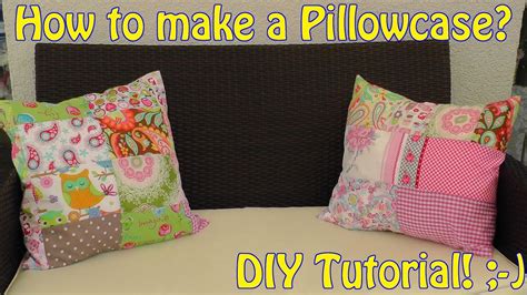 Download DIY | How to sew a patchwork pillowcase | easy sewing video tutorial - YouTube