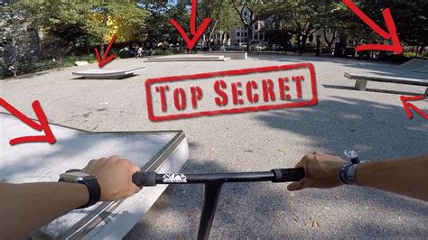 Hidden Skatepark In New York Youtube