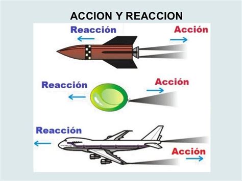 Ejemplos De Accion Y Reaccion En Fisica Opciones De Ejemplo