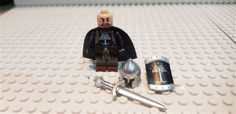 Lord Of The Ring Gondor Soldier Lego Compatible Custom Etsy