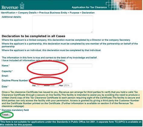 Filing a tax clearance request file form 5156, request for tax clearance application if you: How to apply online for your Tax Clearance Certificate ...