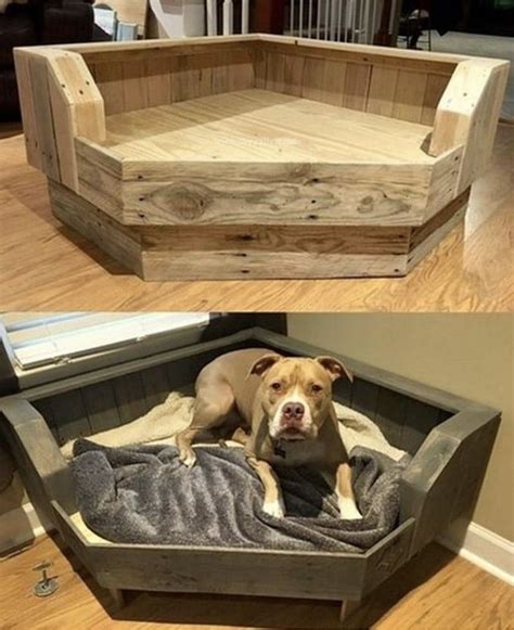 Pin By Dale Mouat On Woodworking Pallet Dog Beds Diy Dog Bed Wooden