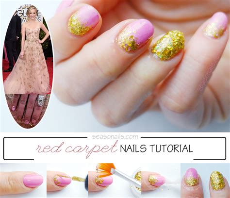 Red Carpet Nails Tutorial I Said It Would Take Me A Few Days To Get
