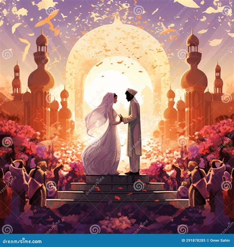 Beyond Traditions: a Wedding Embracing Universal Spirituality Stock