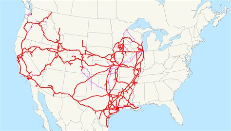For the musical symbol train tracks, see caesura#. File:Union Pacific Railroad system map.svg - Wikipedia