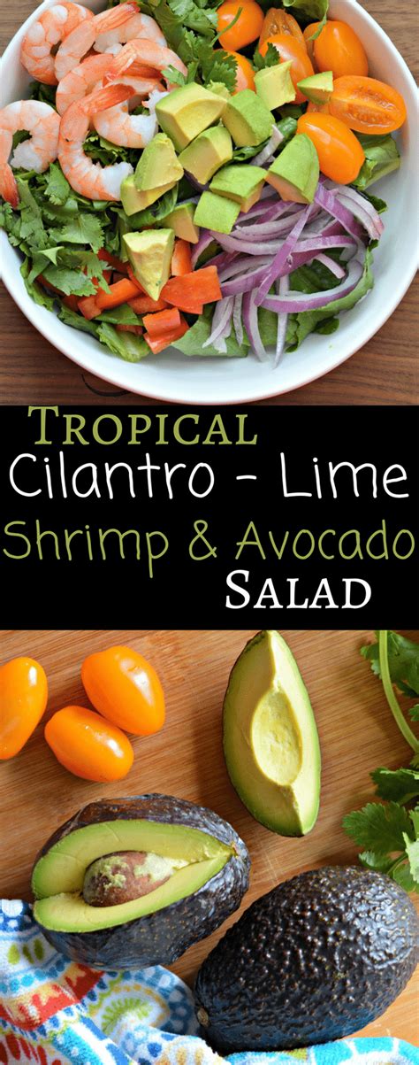 I definitely feel confident about this one today. This delicious Tropical Cilantro-Lime Shrimp and Avocado ...