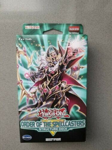 Yugioh Order Of The Spellcasters Structure Deck 1st Edition Nibsealed