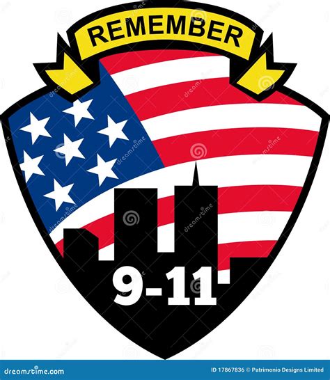 Remember 9 11 Wtc Stock Illustration Illustration Of Remember 17867836