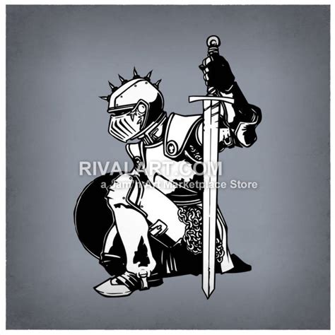 Knight Clipart Kneeling Knight Kneeling Transparent Free For Download