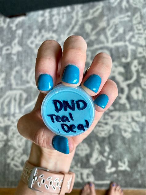 Dnd Teal Deal Dipped Nails Nails Enamel Pins