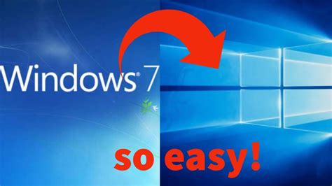 How To Upgrade Windows 7 To Windows 10 Free Youtube