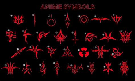 19 Famous Anime Symbols You Should Know