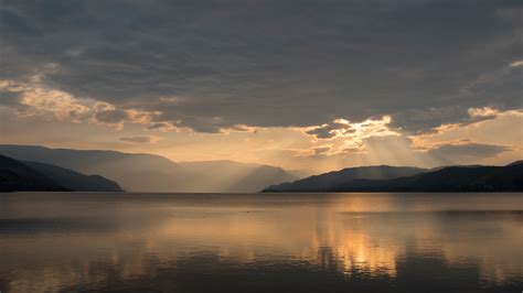 7680x4320 Sunrise Over Kamloops Lake 8k Wallpaper Hd
