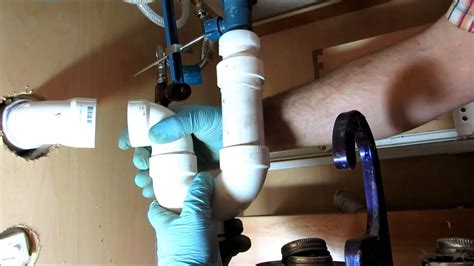 If your new vanity has a built in or molded sink, you will need to install the faucet before you put the top in place. new bathroom vanity sink and pvc drain:plumbing tips - YouTube