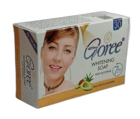 Avocad And Aloevera Herbal Goree Whitening Soap For Personal 100gm At