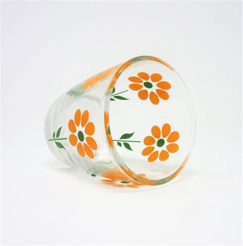 Ribbon the ribbon pattern is in the same mold form as cloverleaf and ovide, making this pattern a nice fill in for pieces missing in your collections of those patterns. Vintage Hazel Atlas Sour Cream Glass with Orange Daisy ...