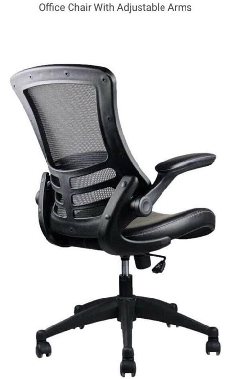 Technimobilistylishmid Backmeshofficechairwithadjustablearms