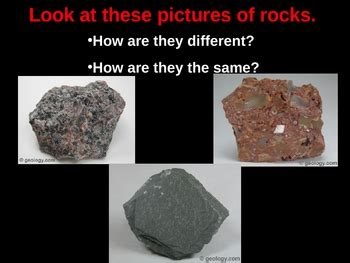 3 types of rock ppt. by Kathryn Rymarz | Teachers Pay Teachers