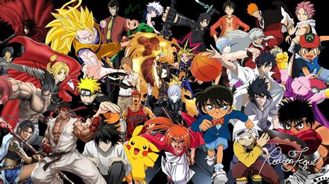 Anime Collage Wallpaper Hd Anime Wallpaper