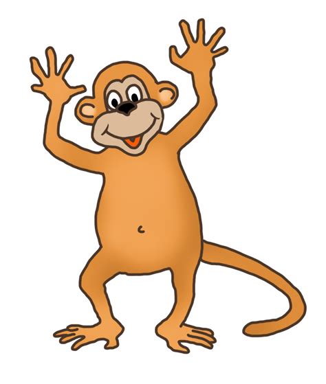 Funny Drawing Of A Monkey Online