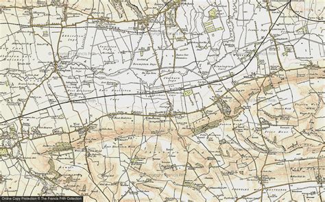 Old Maps Of Old Course Of The River Derwent Yorkshire