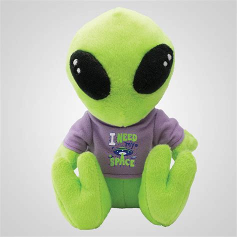 63334 Plush Alien In T Shirt Lipco