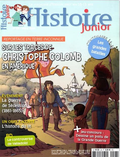 Histoire Junior N° 28 Abonnement Histoire Junior Abonnement