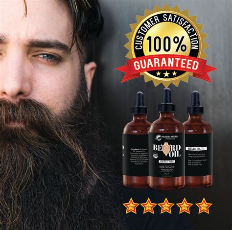 Beard Oil All Natural 100 4oz Heavenly Natural Products