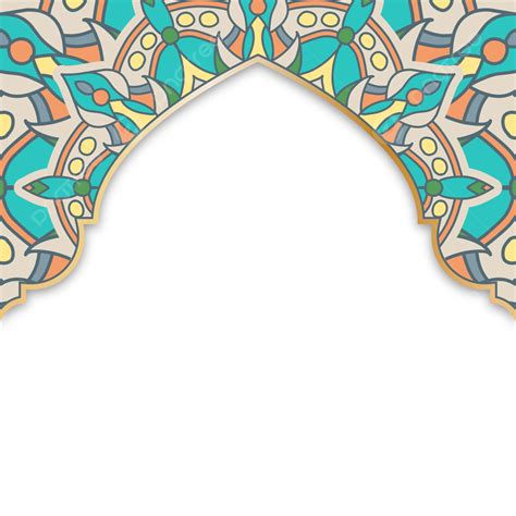 Ramadan Islamic Ornament Vector Png Images Decorative Islamic Frame