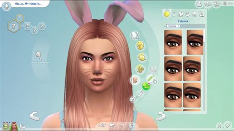 Sims 4 Create A Sim Bunny Youtube