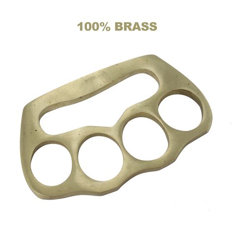 100 Pure Brass Heavy Duty Knuckle Paper Weight Accessory Be