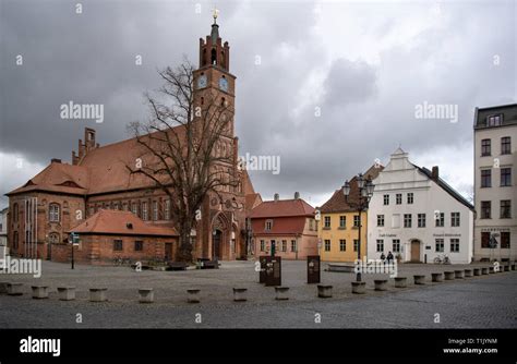 Brandenburg An Der Havel Germany 25th Mar 2019 View Of The